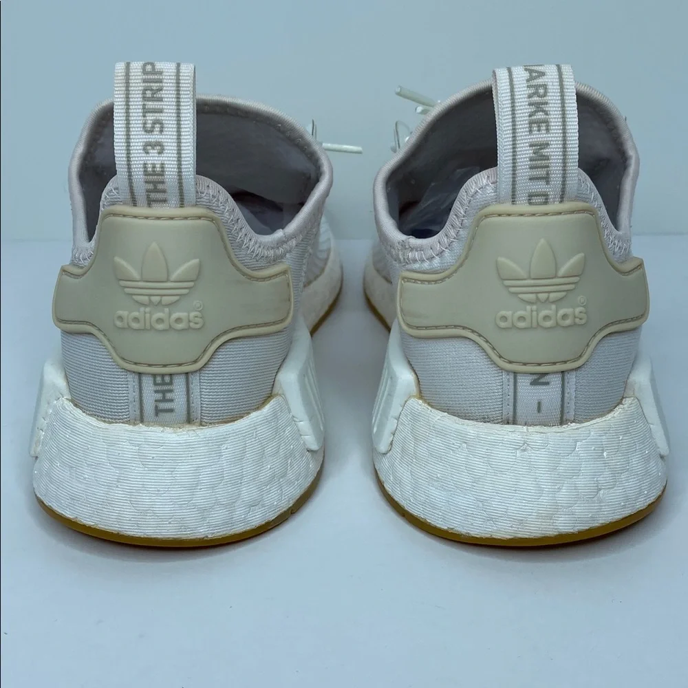Adidas NMD R1 White Gum size Men’s 4.5 or Women’s 6